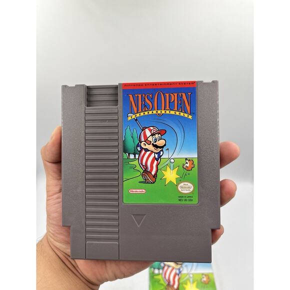 NES Open Tournament Golf Complete in Box CIB (Nintendo, NES 1991) Very Good - Picture 15 of 15